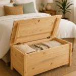 Baúl de madera Natural