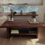 Mesa de centro Elegance con Balda